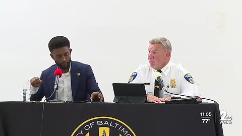 First in-person community meeting with Acting Baltimore Police Commissioner Richard Worley
