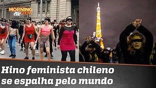 Hino feminista chileno se espalha pelo mundo: “O Estado opressor é o macho estuprador”