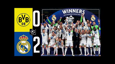Borussia Dortmund 0-2 Real Madrid | HIGHLIGHTS | Champions League final 2023/24