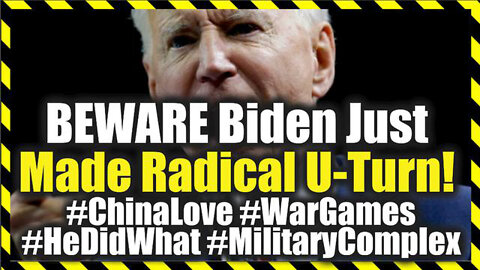 Breaking News - Beware Biden Just Made Radical U-Turn! #Militaryestablishment