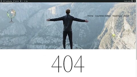 Personalizing your 404 Page Wordpress Template | 404 Wordpress Page | 404 Page Template