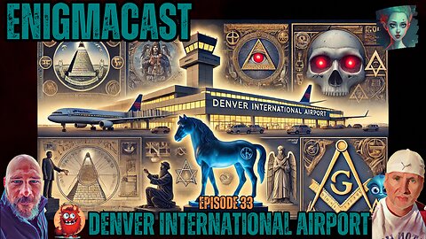 The Conspiracies Surrounding Denver International Airport | #EnigmaCast Episode 33