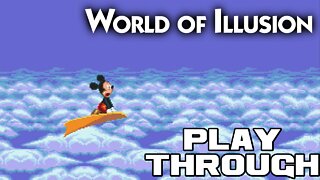 🥰💞🎮 World of Illusion - Sega Genesis Playthrough 🎮💞🥰 😎Benjamillion