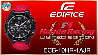 20th Anniversary! | Edifice Honda Racing Team Limited Edition 100m ECB-10HR-1AJR Unbox & Review