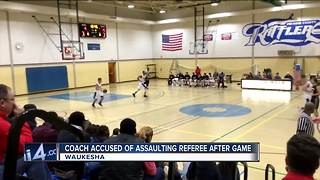 College Coach Punches Official