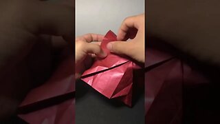 Rosa de origami Realista! Tutorial completo en el canal #manualidades #tutorial #rosas #origami