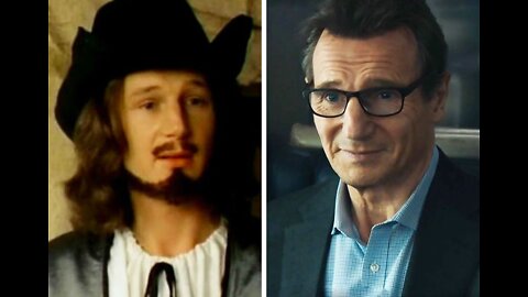 before and after famous actor Liam Neeson