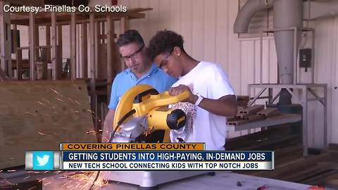 Pinellas Co. opening new school to get kids into high-demand jobs