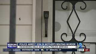 Police: Son assaulted, killed mother inside North Baltimore home Monday
