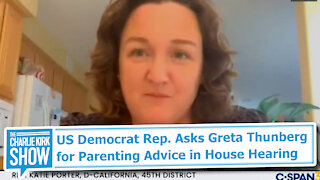US Democrat Rep. Asks Greta Thunberg for Parenting Advice in House Hearing