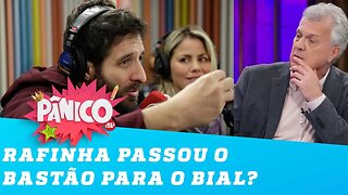 Rafinha sobre sexo com grávida: passou o bastão para Bial?