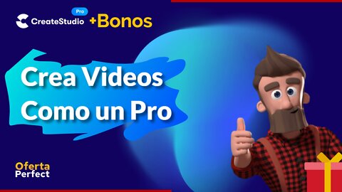 Crea Videos Animados Profesionales con CreateStudio Pro 🎁