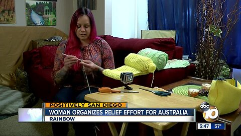 Woman organizes relief effort for Australia animals