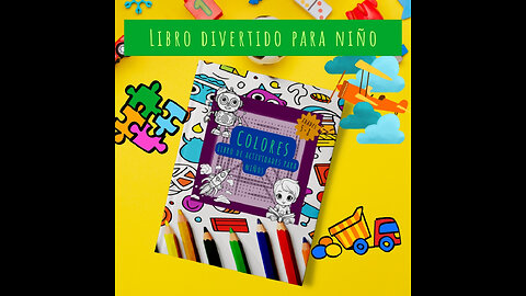 Colores: Libro de Actividades para niños (Spanish Edition)