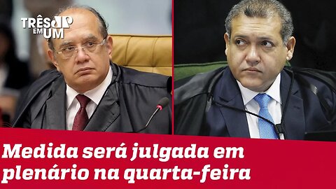 Mendes vai contra decisão de Nunes Marques sobre realização de cultos