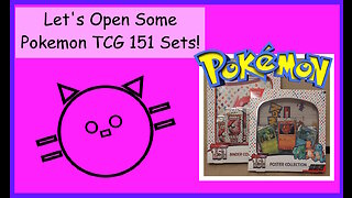 Opening Pokemon TCG 151 Cards!