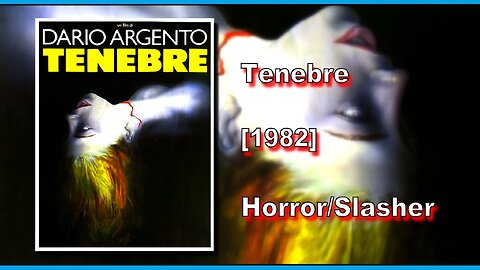 Tenebre/Tenebrae (1982) | GIALLO/HORROR/SLASHER | FULL MOVIE