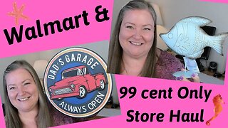 Walmart Haul & 99 cent Only Store Haul ~ Great New Finds!