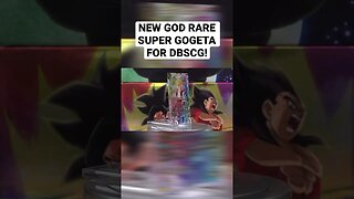 NEW God Rare Super Gogeta For DBSCG! #shorts