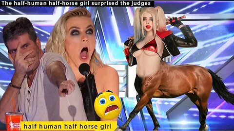 Sacred Riana Magician Fan Made SCARES The Judges with Half Man Half Horse, Britain's Got Talent