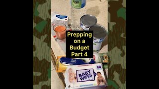 Prepping on a Budget Part 4