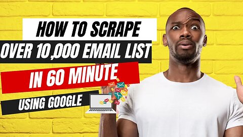 How To Scrape & Build 10,000 Email List In Just 60 Minutes Using Linkedin