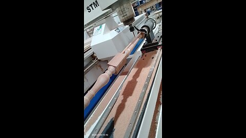 CNC router Leath Machine