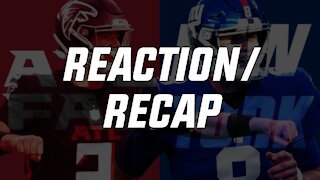 WE ARE THE WORST TEAM IN THE NFL | Atlanta Falcons vs New York Giants Reaction