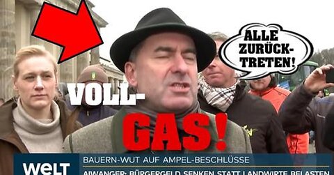 BAUERN-PROTEST: Aiwanger: "Özdemir müsste genauso wie der Rest der Truppe zurücktreten!" ᴴᴰ🔥