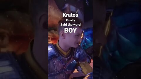Kratos, the most bada s s BOY you will ever hear God of war ragnarok