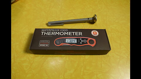 Review of Alpha Grillers Meat Thermometer & Rotisserie Chicken