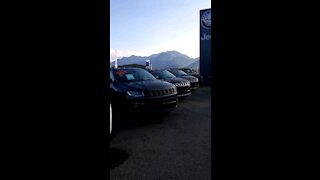 Luxury cars in Switzerland jeep