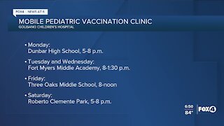 Golisano Children's Hospital Mobile Vaccination Clinic