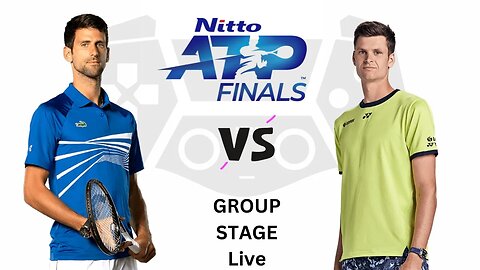 Novak Djokovic vs Hubert Hurkacz | Nitto ATP Finals 2023 Group Stage Game Live Today