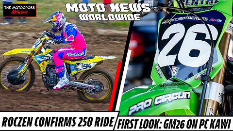 Roczen CONFIRMED racing 250, Marchbanks making Kawi DEBUT at Dilla & MORE | Moto News Worldwide