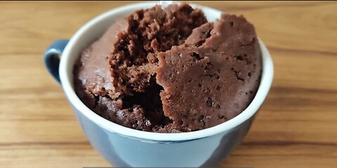 Chocolate Mug Cake in 1 Minute