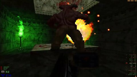 Doom 2 Bloody Vanilla Master Levels Level 89 UV Max in 9:44 (Commentary)
