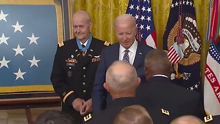 🤣🤦Did Biden just walk out in the middle of the ceremony? 🤣