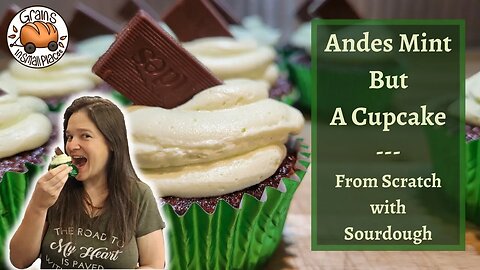 Andes Mint Chocolate Cupcakes Recipe - You HAVE To Try This Cupcake!