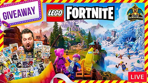 December GIVEAWAYS Now! LEGO Fortnite is Here! Building a Whole New World!