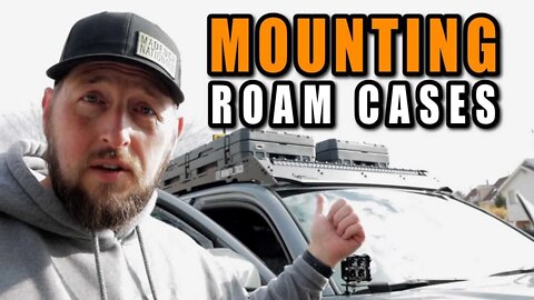 Mounting the Roam Case on the Tacoma | #sherpaequipment #RoamCases #Tacoma