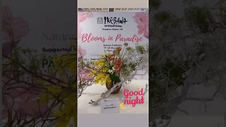 IKEBANA FLOWER EXHIBITION FESTIVAL BLOOMS IN PARADISE MAY 2023