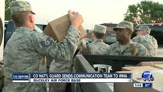 Colorado National Guard sends communication team to Hurricane Irma