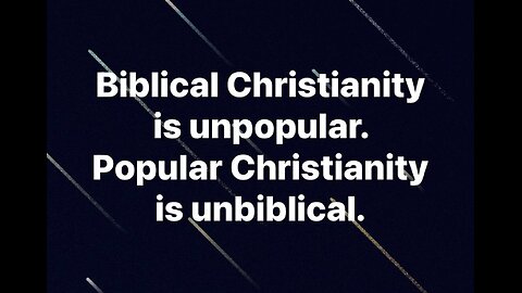 The issue concerning any church and its practices should be “Is it Biblical?” #falsereligions