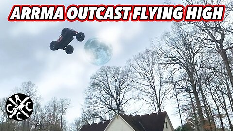 High Flying ARRMA Outcast 6s Backyard Bash