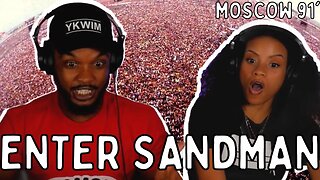 HOW IS THIS EVEN POSSIBLE?! 🎵 Metallica Enter Sandman Live Moscow 1991 Reaction