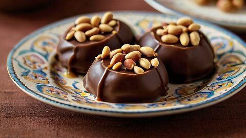 Recipe for Chocolate-filled Peanut Butter Rounders