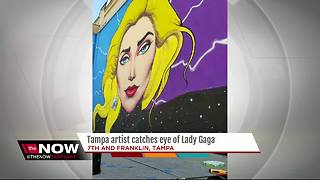Tampa artist gets attention from Lady Gaga after she sees his painting of her