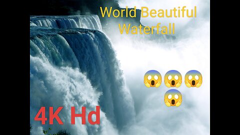 World Beautiful Waterfall/ Beautiful Nature/ Waterfall/Nature view