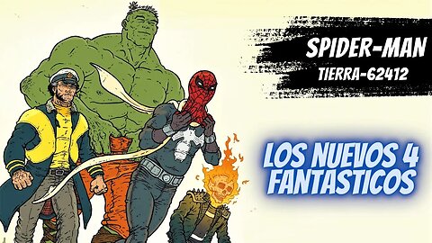 Spider-Man Y Los Nuevos 4 Fantasticos #spiderverse Peter Parker de la Tierra-62412